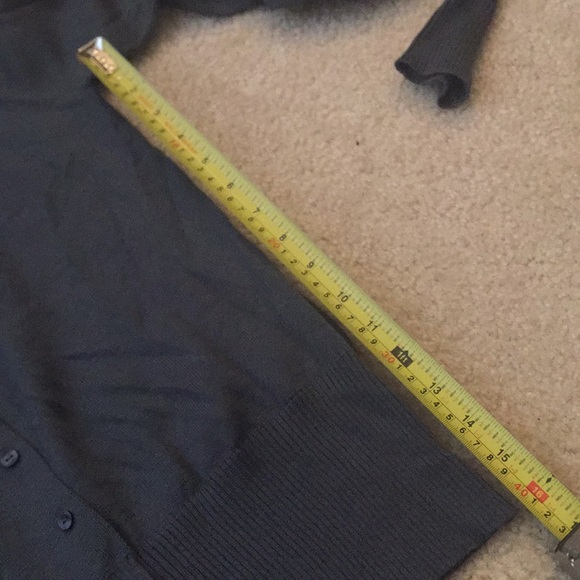 MINI Cardigan Sweater. 100% wool. Size Medium - Picture 4 of 7